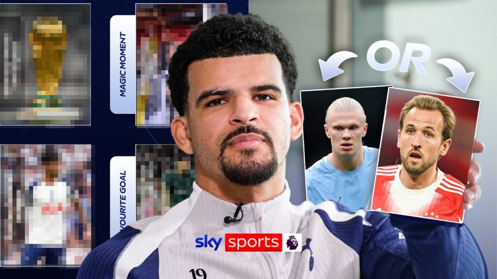 Erling Haaland or Harry Kane? | Dominic Solanke Sticker Book Challenge Erling Haaland or Harry Kane? | Dominic Solanke Sticker Book Challenge