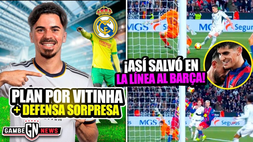 Plan de Madrid por Vitinha + defensa sorpresa| ¡Así salvó en la línea al Barça!| ¿Adiós Messi y CR7?