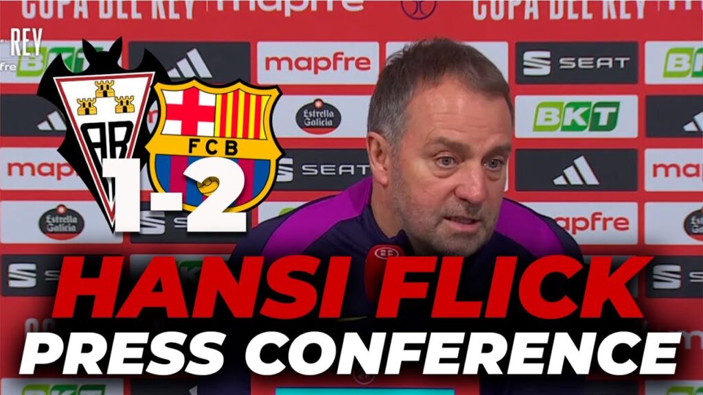 HANSI FLICK, press conference after ALBACETE 1 – FC BARCELONA 1 | COPA DEL REY HANSI FLICK, press conference after ALBACETE 1 - FC BARCELONA 1 | COPA DEL REY