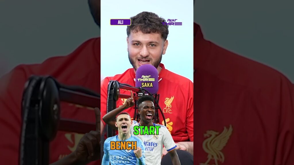 START, BENCH, SELL: Vini Jr, Foden, Saka 🔥 #shorts #soccer #football