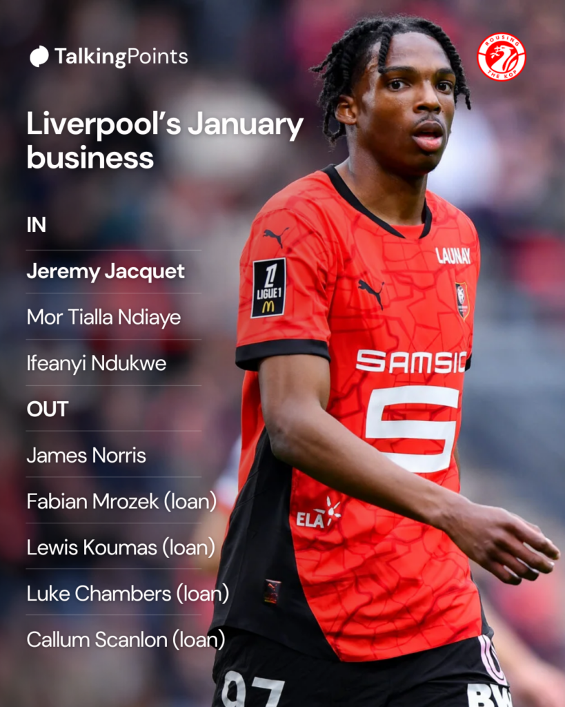 Liverpool signing Jeremy Jacquet