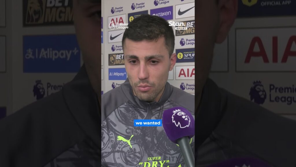 'They DON'T want us to win' 😡 Rodri delivers rant after Man City drop points #PremierLeague #ManCity