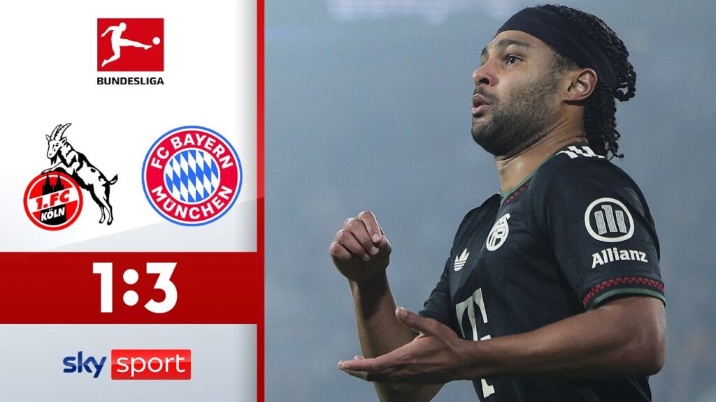 Gnabry zaubert, Karl eiskalt!  | 1. FC Köln - FC Bayern München | Highlights – Bundesliga 2025/26