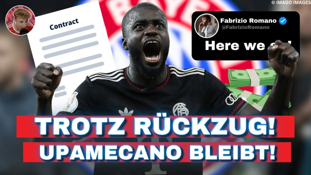 Upamecano-Berater verzocken sich! Bayern drückt Handgeld – Verlängerung bis 2030 fix Upamecano-Berater verzocken sich! Bayern drückt Handgeld – Verlängerung bis 2030 fix