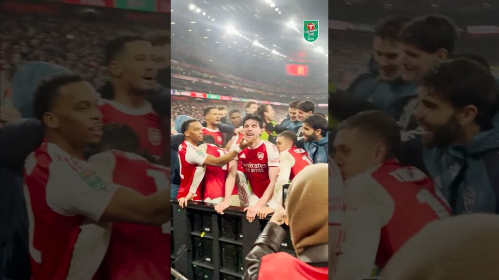 Kai Havertz scores again! 🎶 SCENES! 🔴⚪️ #CarabaoCup #Arsenal