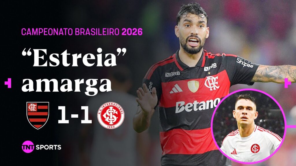 LUCAS PAQUETÁ DE TITULAR, GOLAÇO DO INTER E ARRASCA EMPATA DE PÊNALTI | FLAMENGO 1X1 INTERNACIONAL