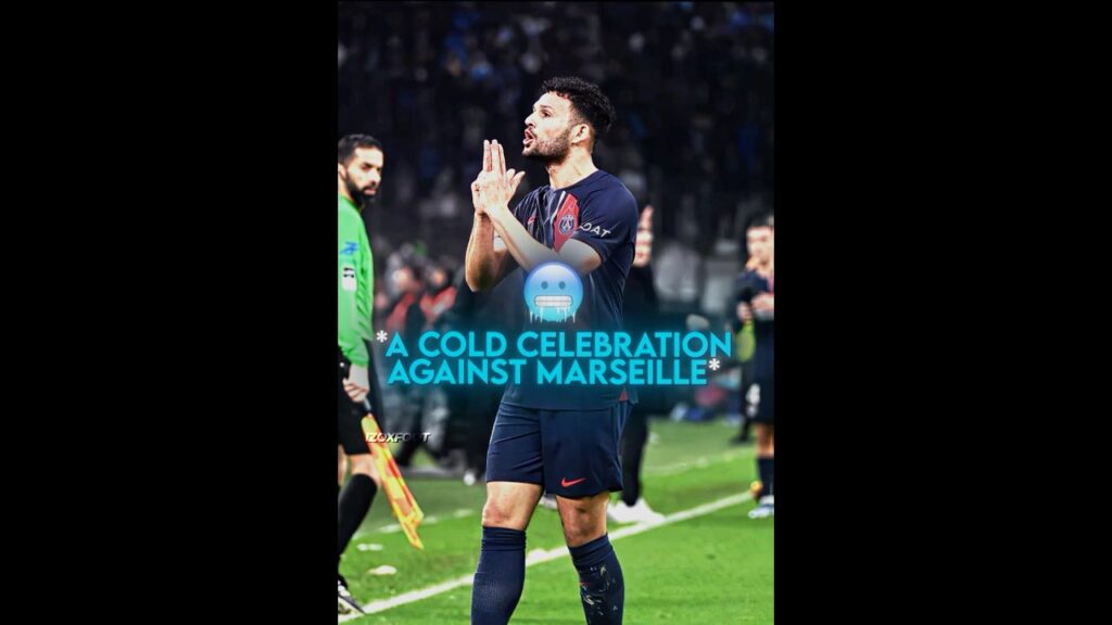 Gonçalo Ramos celebration in Marseille is so cold 🥶😮‍💨