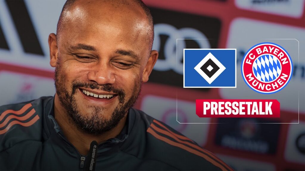 Kompany & Freund über Goretzka, Musiala & den HSV | Pressetalk vor Hamburger SV - FC Bayern