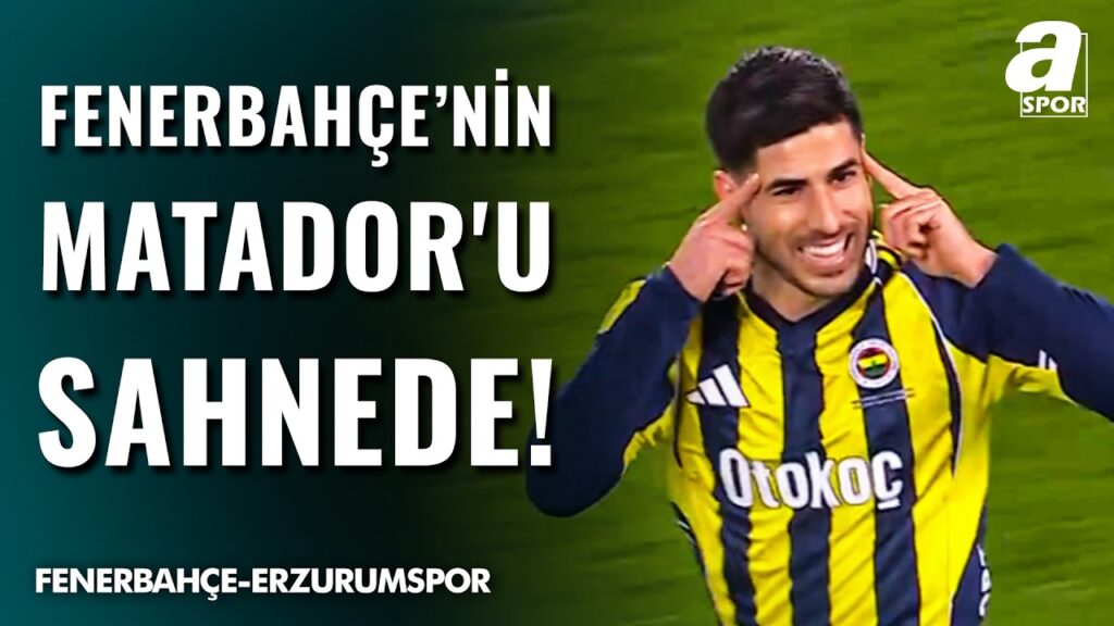 GOL | Marco Asensio | Fenerbahçe 1-1 Erzurumspor | Ziraat Türkiye Kupası C Grubu