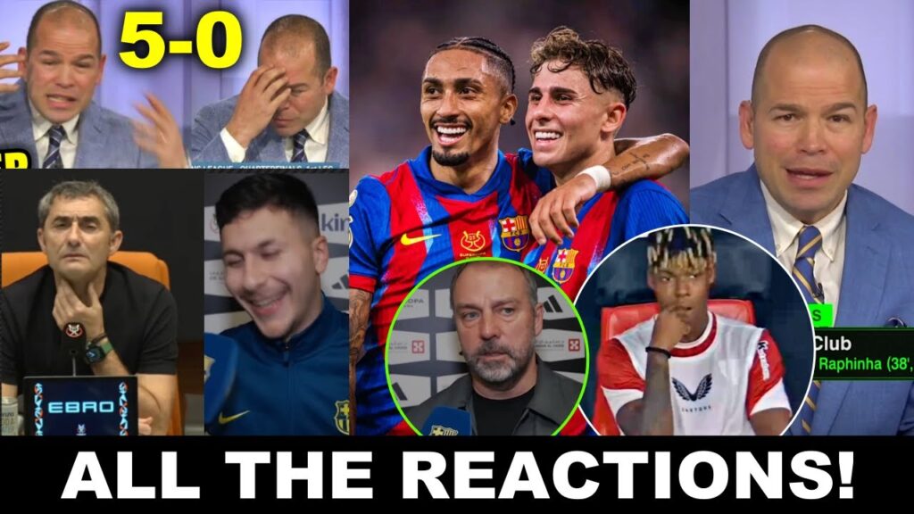 ESPN GOES CRAZY AFTER Barça DESTROYS Athletic Bilbao and Nico Williams