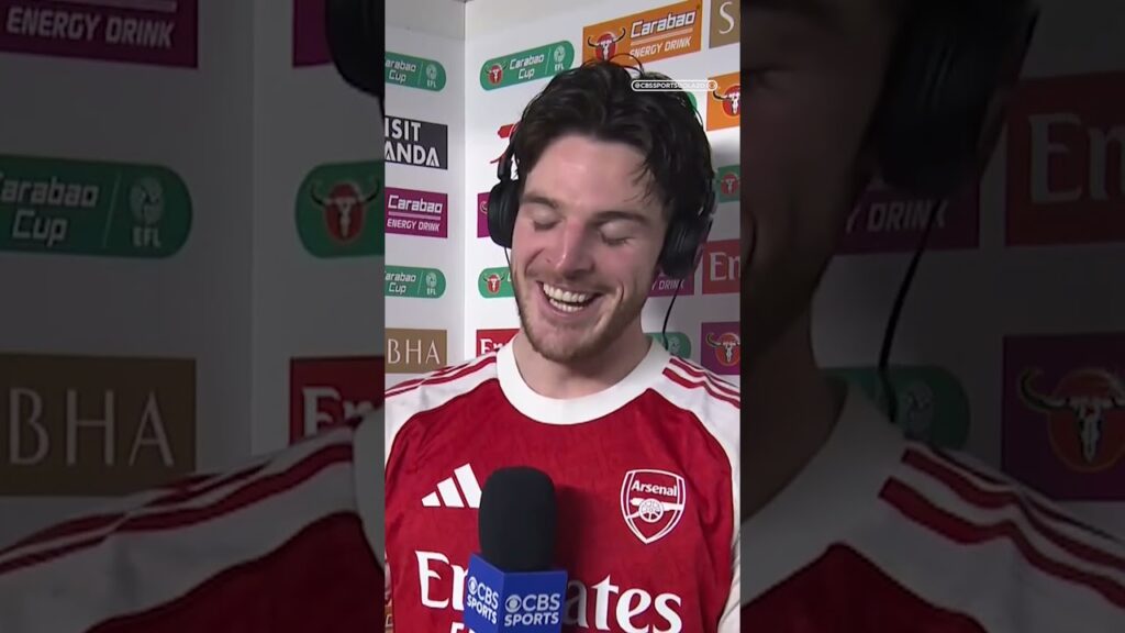 Pure honesty from Declan Rice ๐
Pure honesty from Declan Rice ๐