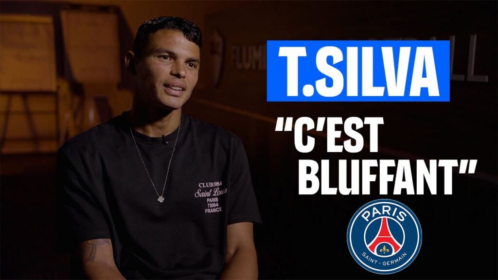 Thiago Silva IMPRESSIONNÉ par le PSG | Interview Exclusive Thiago Silva IMPRESSIONNÉ par le PSG | Interview Exclusive