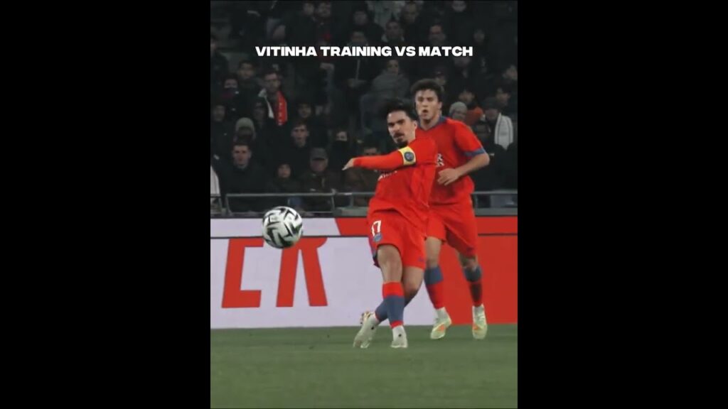 Vitinha passing is unreal 🇵🇹🪄 #football #ligue1 #foot #psg #ligue1mcdonalds #sports #footballshorts