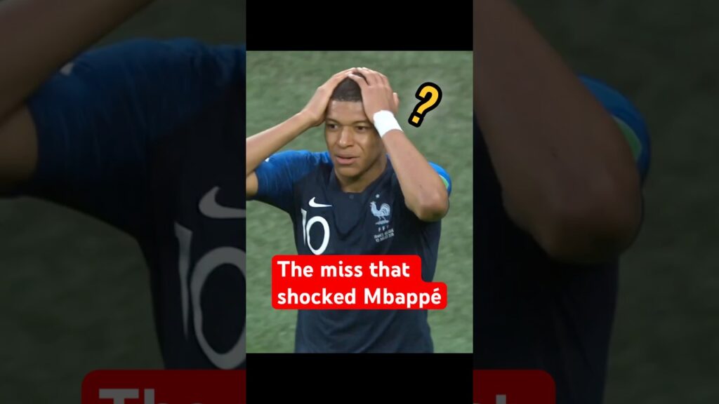 Mbappé couldn’t believe it
