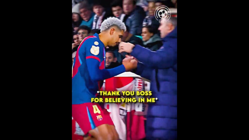 Hansi Flick Believed Araújo 🔥