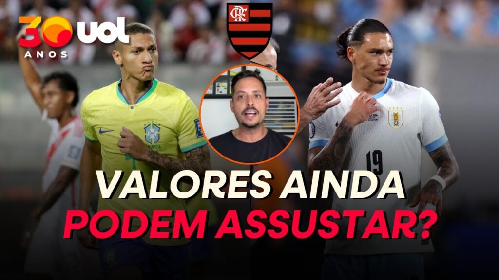 FLAMENGO CONSULTOU DARWIN NÚÑEZ E RICHARLISON, MAS CONVERSAS MORRERAM RÁPIDO; QUEM SERÁ O 9? FLAMENGO CONSULTOU DARWIN NÚÑEZ E RICHARLISON, MAS CONVERSAS MORRERAM RÁPIDO; QUEM SERÁ O 9?