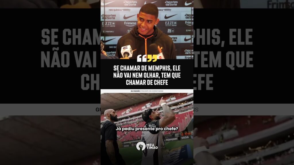 MEMPHIS É O CHEFE DO ELENCO DO CORINTHIANS 😂