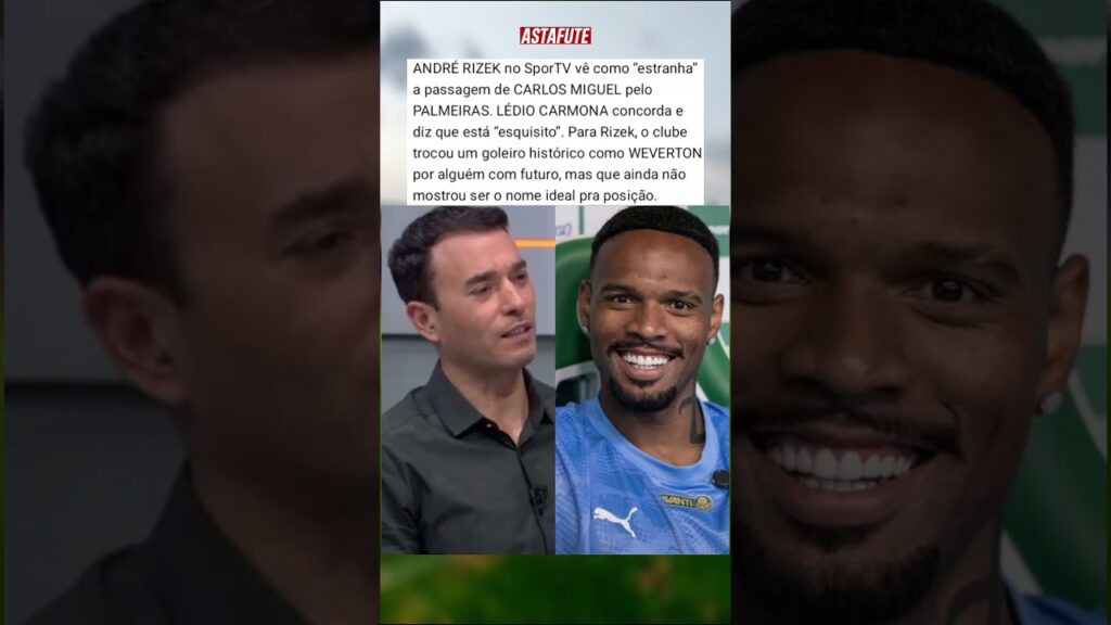 GOLEIRO DO PALMEIRAS VIRA DEBATE APÓS SAÍDA DE WEVERTON