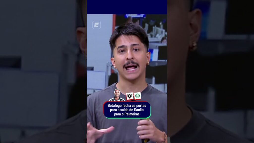 O PALMEIRAS NÃO PRETENDE FORÇAR A SAÍDA DE DANILO DO BOTAFOGO #shorts