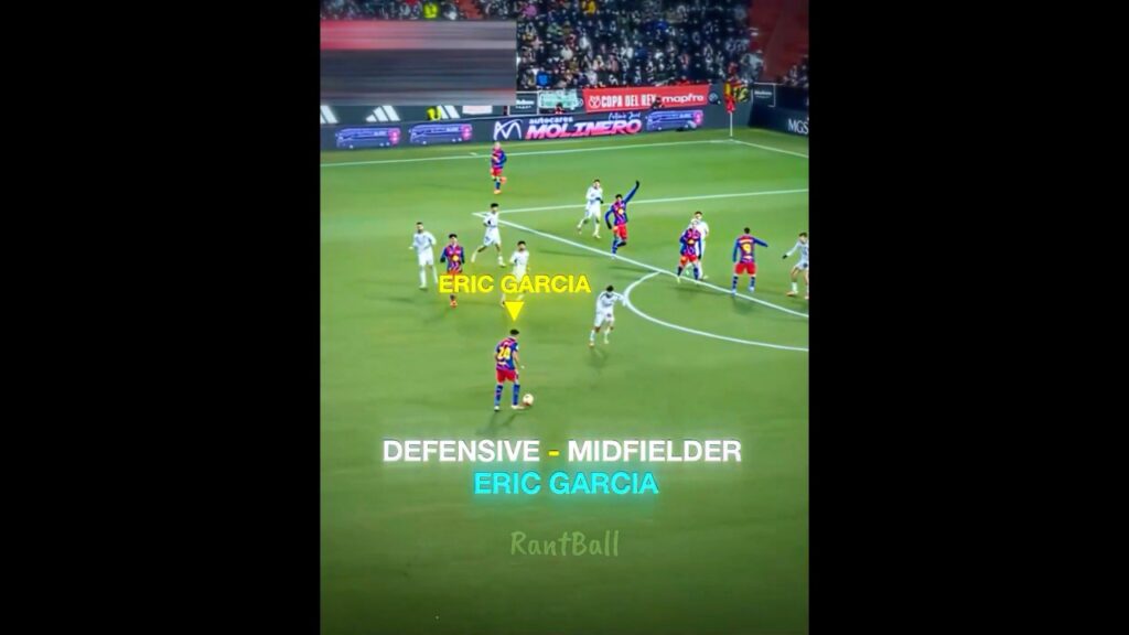 Eric Garcia CB ✅ RB ✅ DM ✅