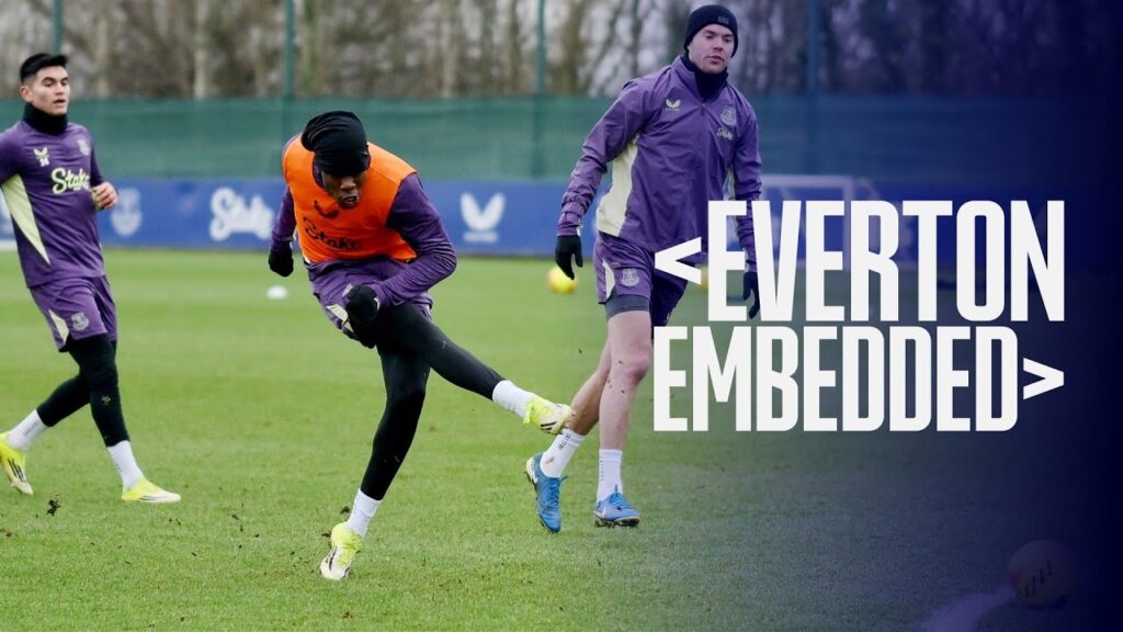 EVERTON SHOOTING COMPETITION 🎯 & MORE EXCLUSIVE TRAINING FOOTAGE 🎥 | EFC Embedded Ep.13