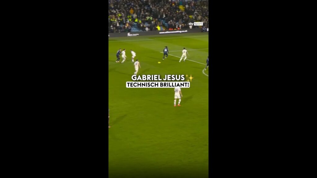 Gabriel Jesus tanzt seinen Gegenspieler aus! 🕺