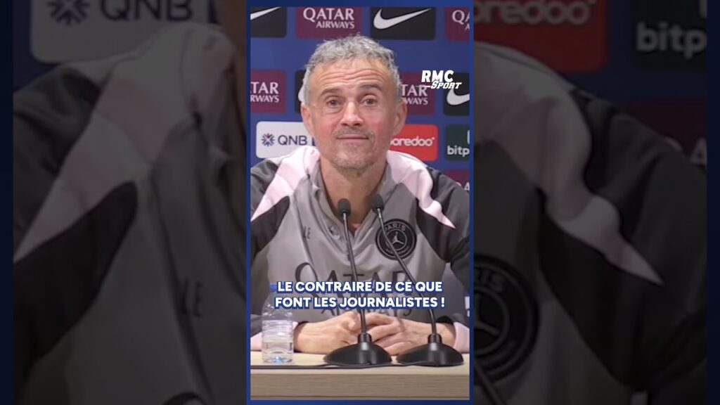 PSG-OM : "Tu critiques De Zerbi, je le défends !" sourit Luis Enrique