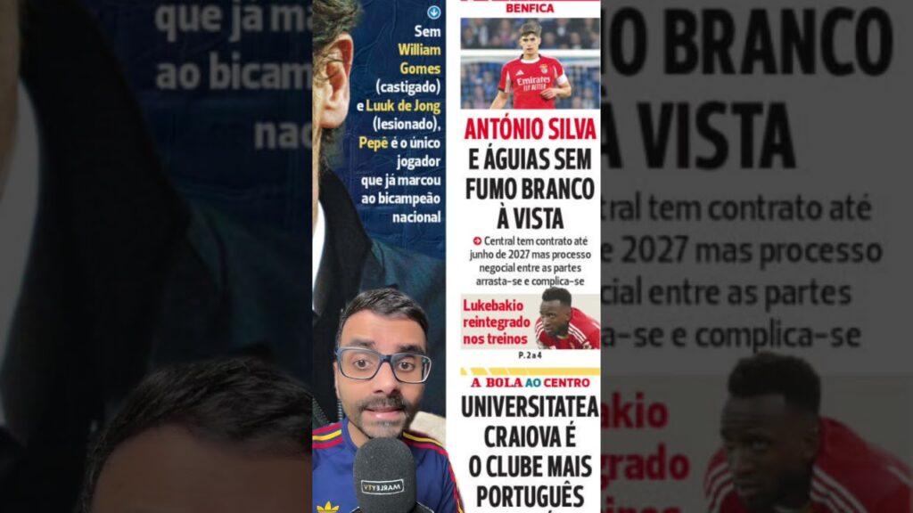 Não há fumo branco por António Silva 👀#futebol #ligaportugal #benfica #antoniosilva #transfermarkt