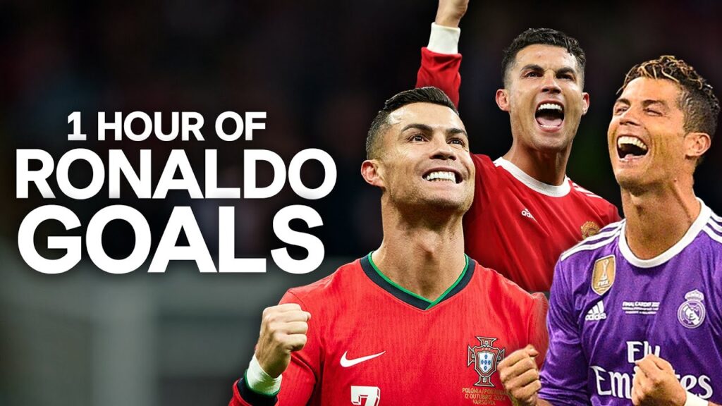 1 HOUR Of Cristiano Ronaldo Goals! 1 HOUR Of Cristiano Ronaldo Goals!