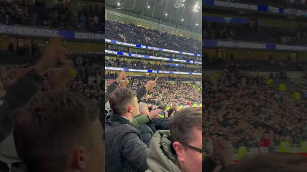 CALLUM WILSON 🎶 CHANT AFTER WEST HAM BEAT SPURS!