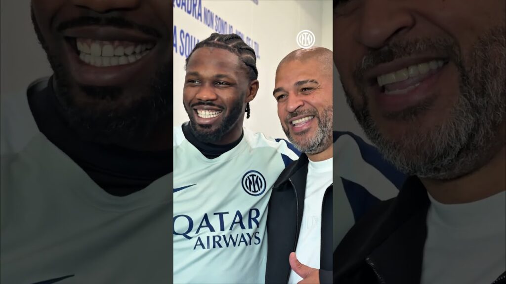 โMeeting your idolโ ๐ฌ A movie moment, starring Marcus Thuram and Adriano O Imperador ๐ซ๐ท๐ง๐ท โMeeting your idolโ ๐ฌ A movie moment, starring Marcus Thuram and Adriano O Imperador ๐ซ๐ท๐ง๐ท