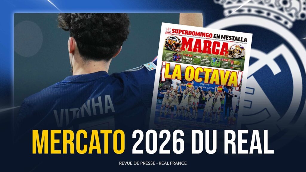 💰🚨 VITINHA PRIORITÉ DU REAL MADRID QUI VEUT 5 RECRUES ! ARDA PATRON, LE 11 VS VALENCE...