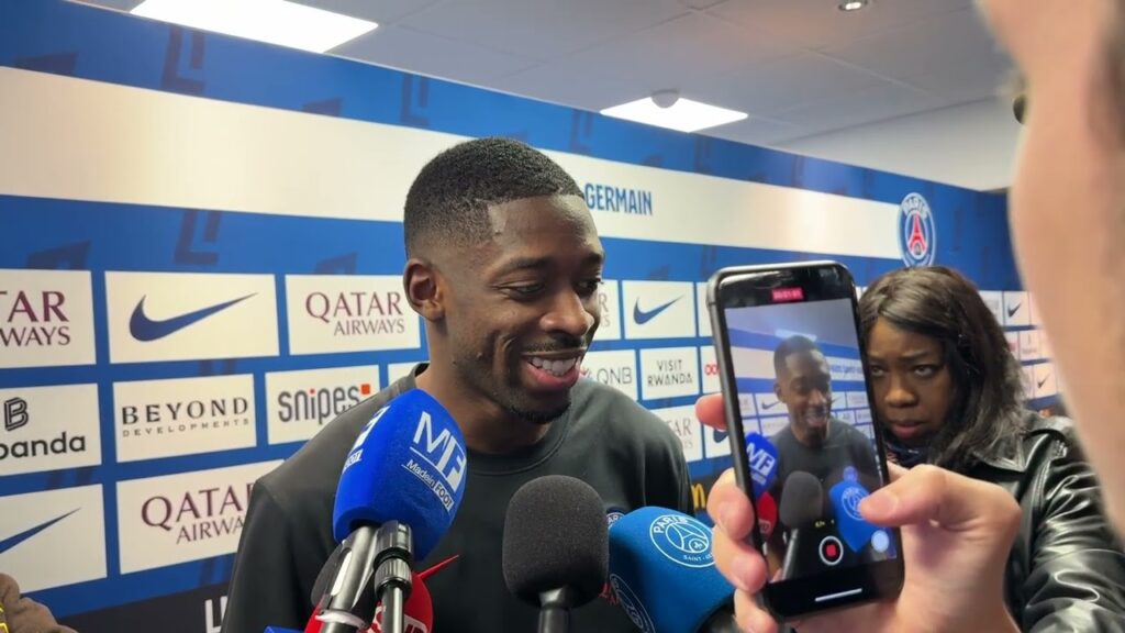 Les mots d’Ousmane Dembélé après la très large victoire du PSG dans le Classique contre l’OM