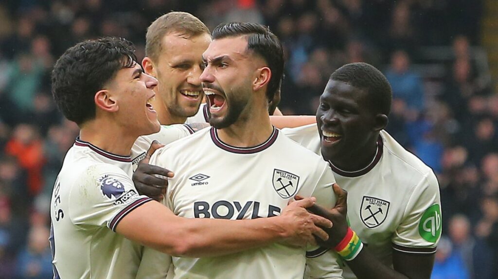 West Ham’s new hero Valentin Castellanos helps seal vital win over Burnley