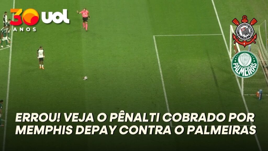MEMPHIS DEPAY COBRA PÊNALTI CONTRA PALMEIRAS E MANDA BOLA DIRETO PRA FORA; VEJA O LANCE MEMPHIS DEPAY COBRA PÊNALTI CONTRA PALMEIRAS E MANDA BOLA DIRETO PRA FORA; VEJA O LANCE
