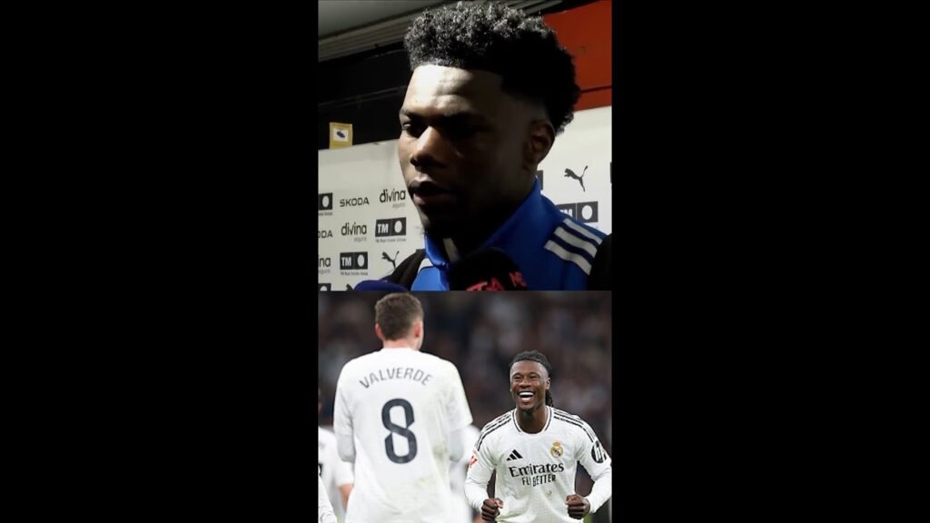 TCHOUAMENI les 'explica' a VALVERDE y CAMAVINGA qué es el "COMPROMISO" con el REAL MADRID: 'touché'