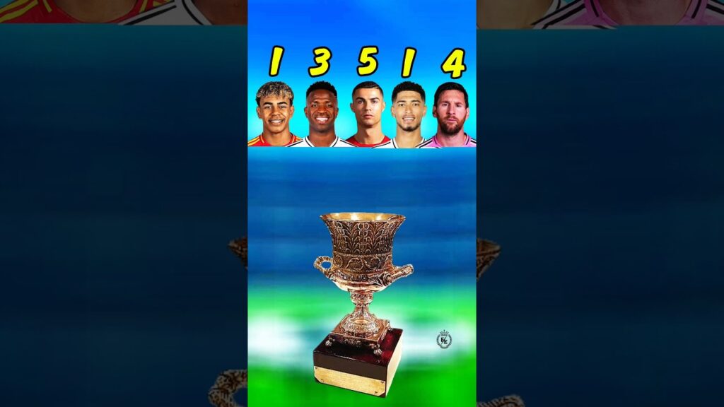 Cristiano Ronaldo Vs Leo Messi Vs Vini jr Vs Laminyama Vs Bellingham #shorts #footballshorts Cristiano Ronaldo Vs Leo Messi Vs Vini jr Vs Laminyama Vs Bellingham #shorts #footballshorts