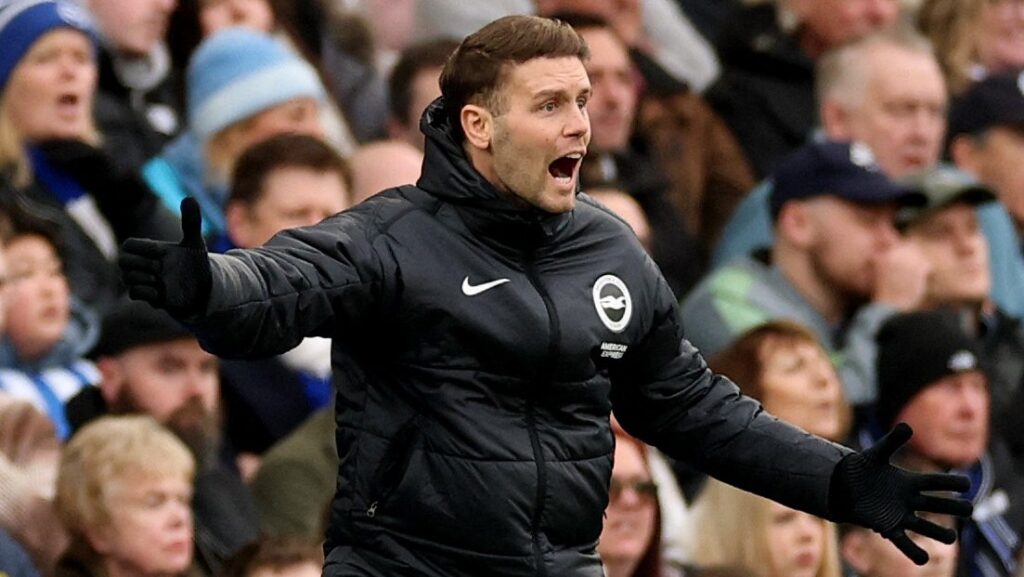 Brighton fans turn on Fabian Hürzeler after one win in 12 games