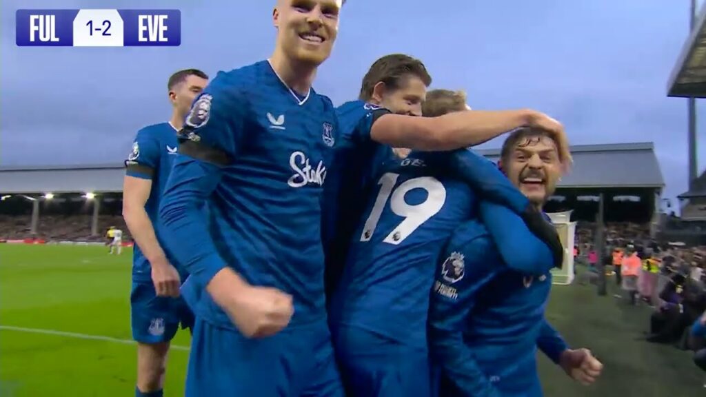 EXTENDED HIGHLIGHTS: Fulham 1-2 Everton