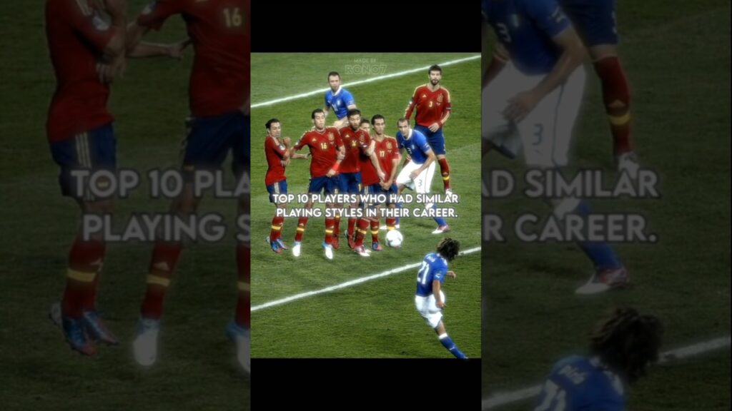 Top 10 Players who had similar playing styles in their career 🔥💫 || #shorts #football #edit #viral