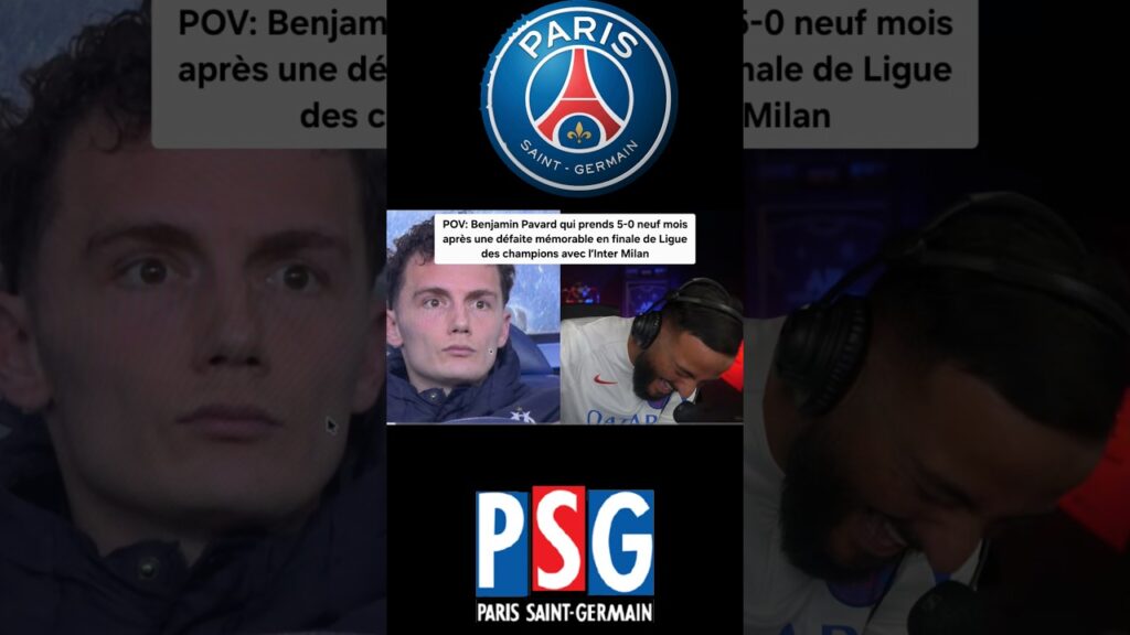 POV: Benjamin Pavard 5-0 PSG INTER & OM @LImmigreparisien #PSGOM