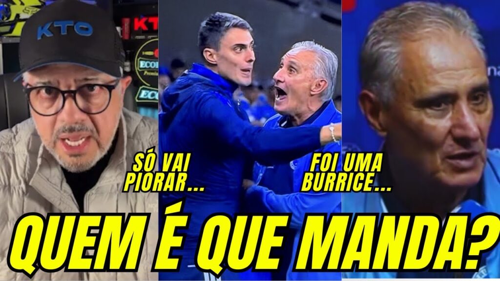 "SÓ VAI PIORAR TUDO!"-HEVERTON SOLTOU O VERBO SOBRE ATITUDE DE TITE E TREINADOR DESABAFA NA COLETIVA