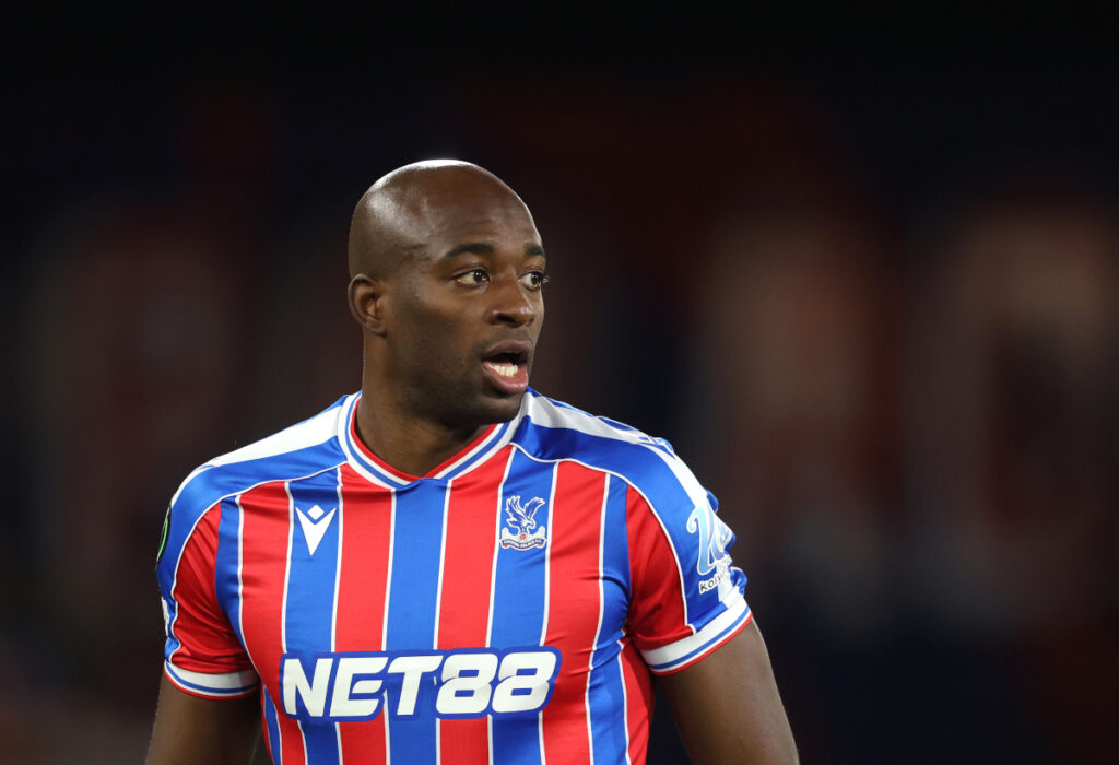 Mateta mystery deepens, Crystal Palace insist failed AC Milan €30m transfer ‘does not need surgery’ LONDON, ENGLAND - DECEMBER 18: Jean-Philippe Mateta of Crystal Palace during the UEFA Conference League 2025/26 League Phase MD6 match between Crystal Palace FC and KuPS Kuopio at Selhurst Park on December 18, 2025 in London, England. (Photo by Alex Pantling/Getty Images)