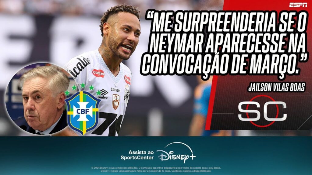 NEYMAR ESTARÁ NA PRÓXIMA CONVOCAÇÃO DA SELEÇÃO? CRAQUE TEM ‘ATÉ’ 7 JOGOS PARA CONVENCER ANCELOTTI NEYMAR ESTARÁ NA PRÓXIMA CONVOCAÇÃO DA SELEÇÃO? CRAQUE TEM 'ATÉ' 7 JOGOS PARA CONVENCER ANCELOTTI