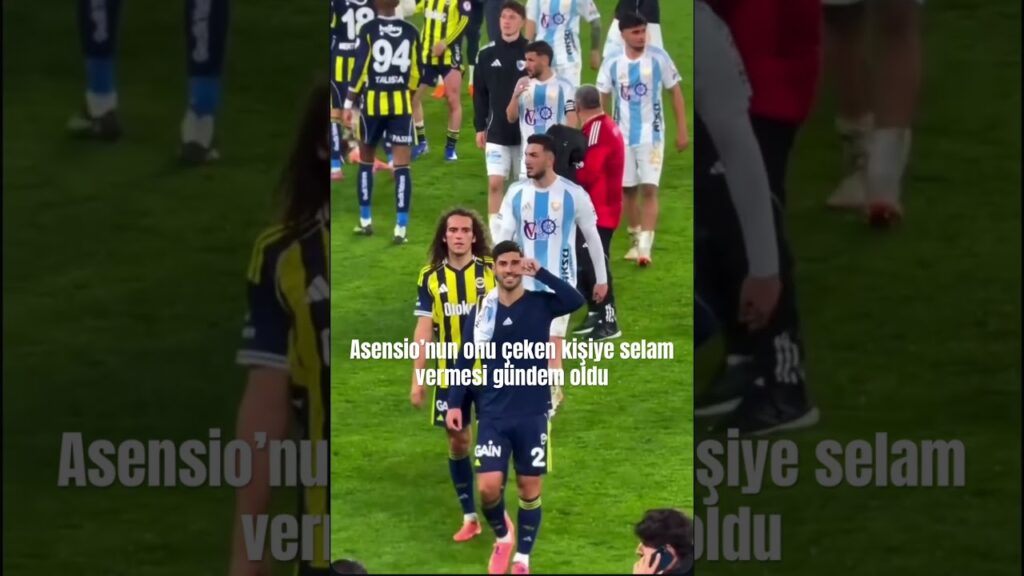 Asensio’dan tribüne hoş bir selam 🙃 #fenerbahçe #keşfet #sondakika #viral #gündem