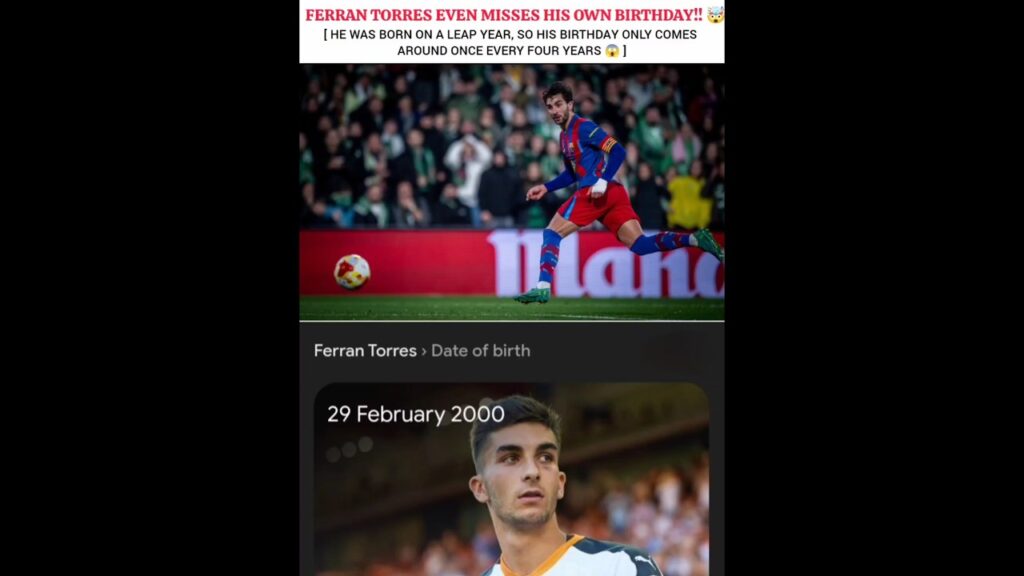 He misses his birthday too 🤯☠️ #football #barcelona #ferrantorres #viral #shorts #hansiflick #edit He misses his birthday too 🤯☠️ #football #barcelona #ferrantorres #viral #shorts #hansiflick #edit