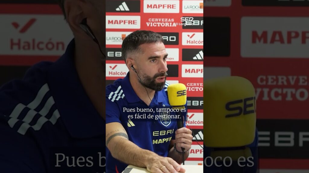 ❓💢 ¿Ves crecido a Lamine Yamal? 🔵🔴  Responde Dani Carvajal en #ElLarguero