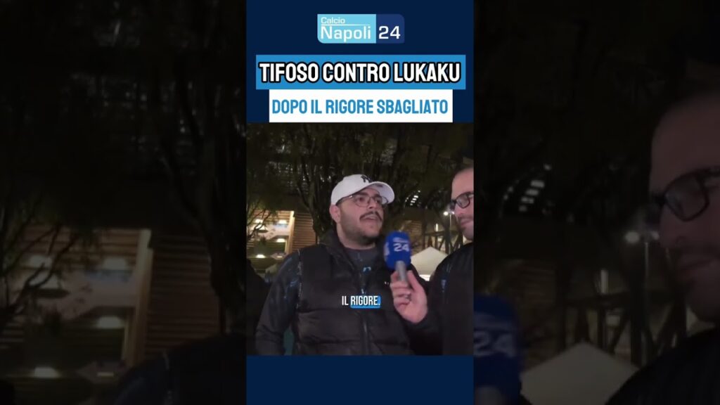 Tifoso del Napoli attacca Romelu LUKAKU 😯🤬