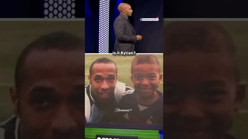 Kylian Mbappé and Thierry Henry go way back 🇫🇷