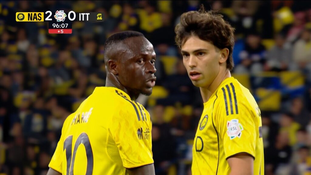 Sadio Mané & Joao Felix Saving Al Nassr vs Al Ittihad | 1080i HD